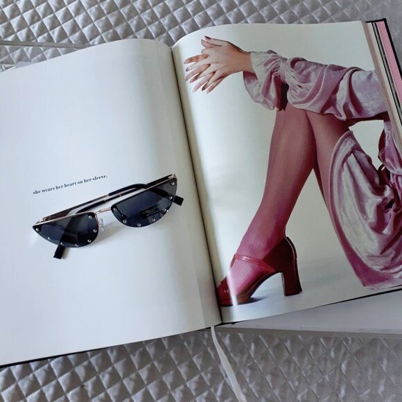 NWT Kendall & Kylie small profile chrome rivet frameless black lens sunglasses - Picture 1 of 6